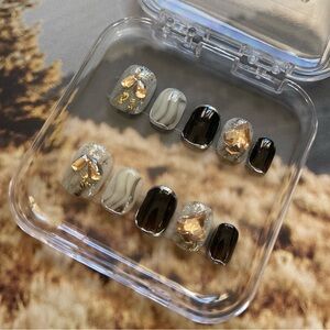 Assorted handmade press on nails